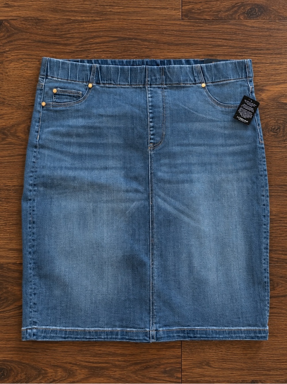 Liverpool Stretch Denim Pencil Skirt Size 16/18 NWT Stitch Fix